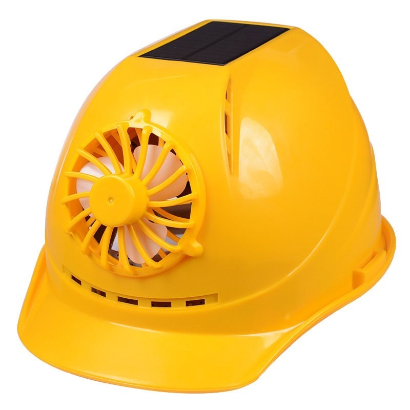 Solar powered safety helmet - with fan - construction / hard work - work safetySafety & protection Solar powered safety helmet - with fan - construction / hard work - work safetySafety & protection