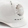 Solar powered safety helmet - with fan - construction / hard work - work safetySafety & protection