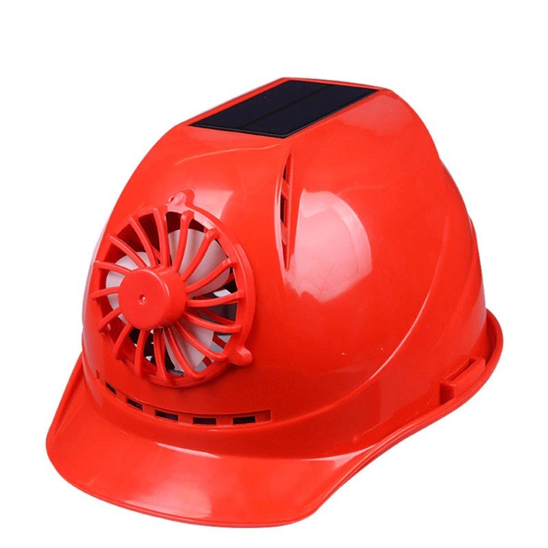 Solar powered safety helmet - with fan - construction / hard work - work safetySafety & protection Solar powered safety helmet - with fan - construction / hard work - work safetySafety & protection