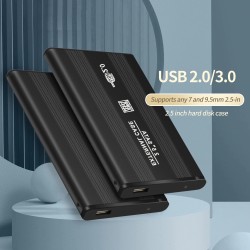 TISHRIC - SSD / HDD case - external enclosure - 2.5 inch SATA to USB 3.0 / USB 2.0HDD case