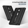 TISHRIC - SSD / HDD case - external enclosure - 2.5 inch SATA to USB 3.0 / USB 2.0HDD case