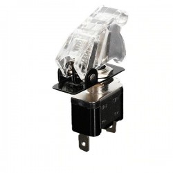 12V 20A - LED SPST toggle rocker switch - with coverSwitches