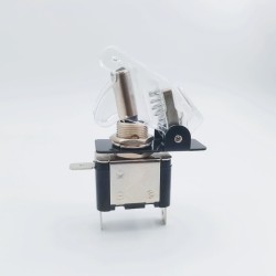 12V 20A - LED SPST toggle rocker switch - with coverSwitches
