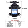 Mini electric water pump - DC 12V - 70PSI - 3.5L/minPumps