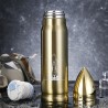 Insulated vacuum flask - drinking bottle - rocket / space shuttle - stainless steelThermos bottles
