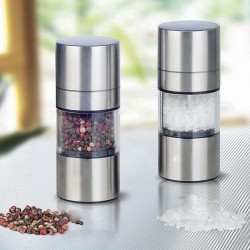 Stainless steel grinder - salt / pepperMills - Grinders