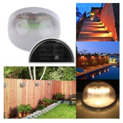 Solar powered garden wall light - waterproof - 6 LEDSolar lighting