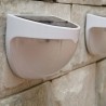 Solar powered garden wall light - waterproof - 6 LEDSolar lighting
