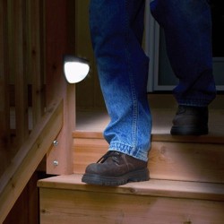 Solar powered garden wall light - waterproof - 6 LEDSolar lighting