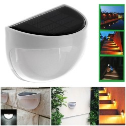 Solar powered garden wall light - waterproof - 6 LEDSolar lighting