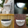 Solar powered garden wall light - waterproof - 6 LEDSolar lighting