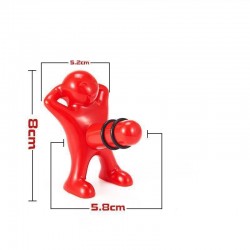 Bottle stopper - stopper - funny red manBar supply
