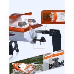 Feilun FT009 - RC boat - toy - water cooling - 2.4G - 4CH - 35km/hBoats