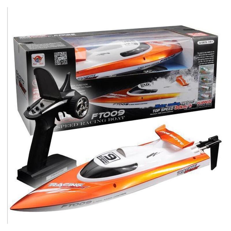 Feilun FT009 - RC boat - toy - water cooling - 2.4G - 4CH - 35km/hBoats