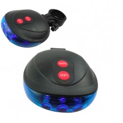 Bicycle laser light - rear LED lamp - waterproofLights