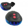 Bicycle laser light - rear LED lamp - waterproofLights