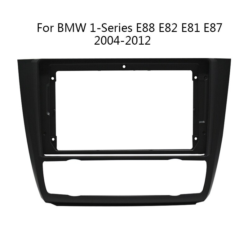 2 Din car radio frame - fascia - for BMW 1 Series E88 E82 E81 E87Installation