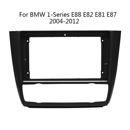 2 Din car radio frame - fascia - for BMW 1 Series E88 E82 E81 E87Installation