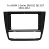 2 Din car radio frame - fascia - for BMW 1 Series E88 E82 E81 E87Installation