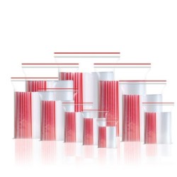 Plastic packaging bags - 5-wire ziplock - reclosable - 100 piecesStorage Bags