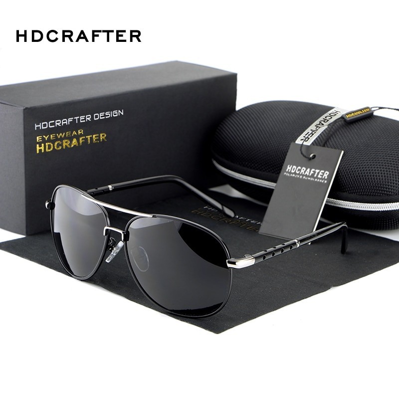 HDCRAFTER - Vintage oversized sunglasses - polarised - UV400Sunglasses