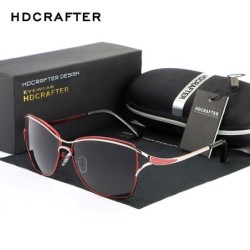 HDCRAFTER - Vintage cat eye sunglasses - polarized - UV400Sunglasses