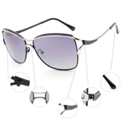 HDCRAFTER - Vintage cat eye sunglasses - polarized - UV400Sunglasses