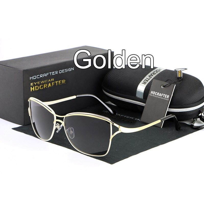 HDCRAFTER - Vintage cat eye sunglasses - polarized - UV400Sunglasses