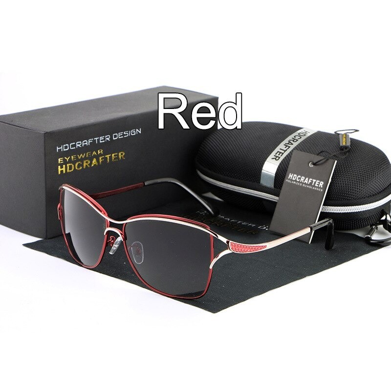 HDCRAFTER - Vintage cat eye sunglasses - polarized - UV400Sunglasses