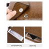 Elegant shoulder bag - leather - wideBags