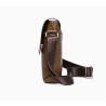 Elegant shoulder bag - leather - wideBags