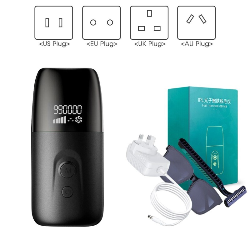 Laser epilator - permanent hair removal - IPL - 900000 - 5-gearHair removal