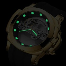 SWISH - luxurious automatic watch - tourbillon - skeleton design - luminousWatches