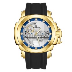 SWISH - luxurious automatic watch - tourbillon - skeleton design - luminousWatches