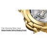 SWISH - luxurious automatic watch - tourbillon - skeleton design - luminousWatches