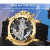 SWISH - luxurious automatic watch - tourbillon - skeleton design - luminousWatches