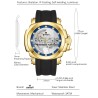 SWISH - luxurious automatic watch - tourbillon - skeleton design - luminousWatches