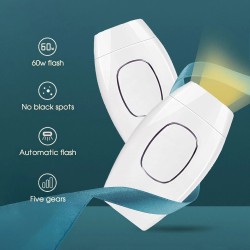 ZS - mini laser IPL epilator - permanent hair removal - 600000 pulsed light - detachable lampHair removal