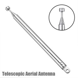 Universal telescopic aerial antenna - 7-section retractable - 740mmElectronics