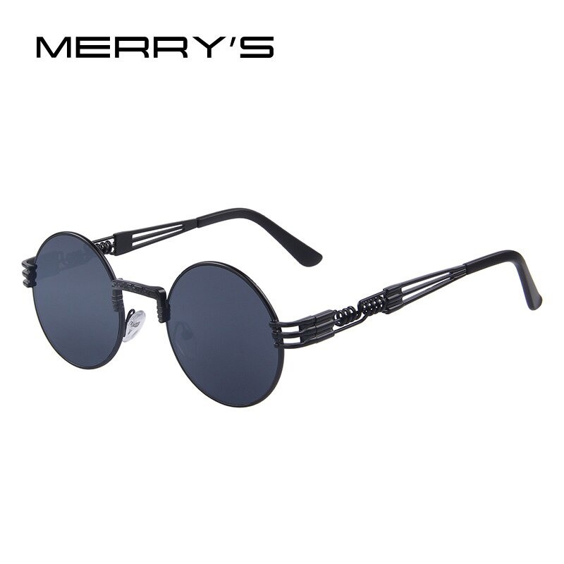 Metal retro round sunglasses - UV400 - unisexSunglasses