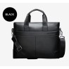 Elegant shoulder business bag - leatherBags