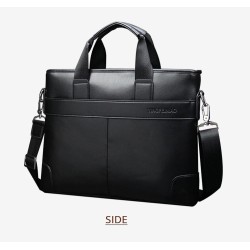 Elegant shoulder business bag - leatherBags