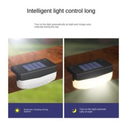 Outdoor wall light - solar lamp - waterproof - LEDSolar lighting