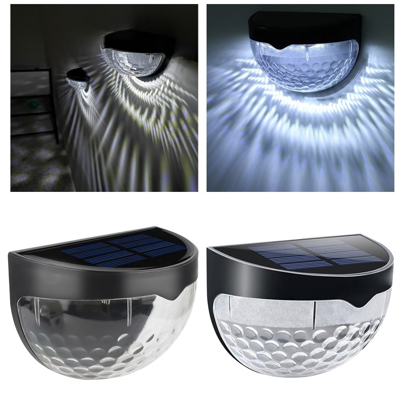 Outdoor wall light - solar lamp - waterproof - 6 LEDSolar lighting