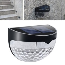 Outdoor wall light - solar lamp - waterproof - 6 LEDSolar lighting