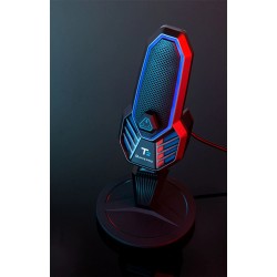 RGB gaming condenser microphone - cardioid - with stand - USBMicrophones