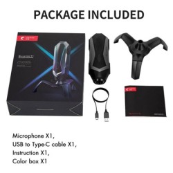 YANMAI T1 Mecha - condenser gaming microphone - cardioid - RGB - USBMicrophones