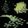 Glow-in-the-dark stars - wall / ceiling stickers - 3cm - 50 piecesDecoration