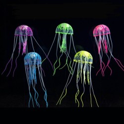 Silicone jellyfish - aquarium decorationDecorations