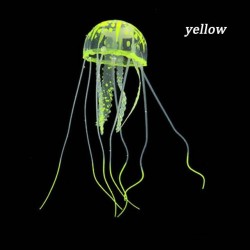 Silicone jellyfish - aquarium decorationDecorations